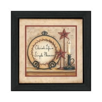 Simple Pleasures by Mary Ann June Print Wall Art Wood Multi-Color