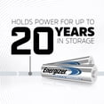 thumbnail image 4 of Baterías Energizer AA, batería de litio Ultimate Double A, 12 unidades, 4 of 5