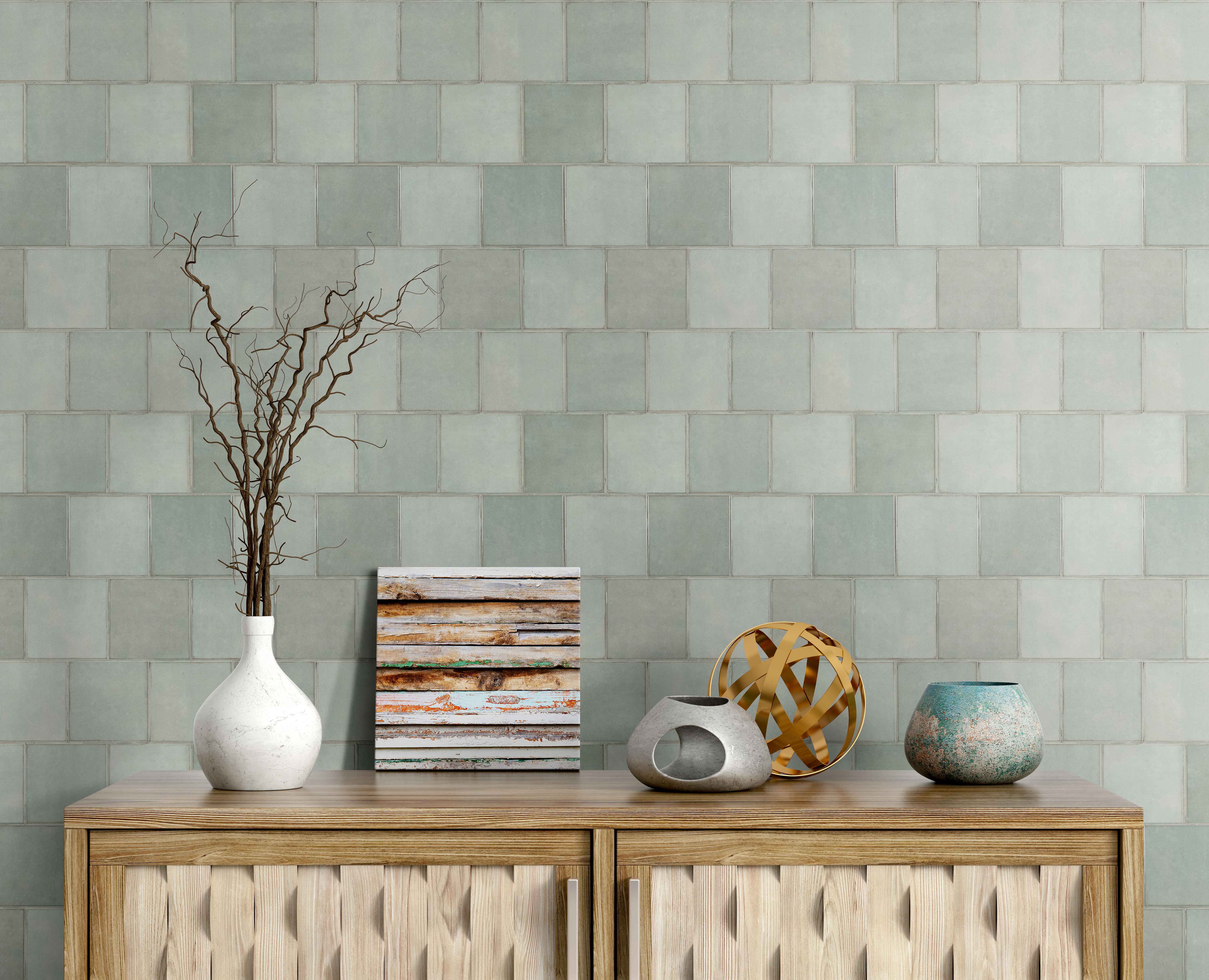 MSI Renzo Jade 5 in. x 5 in. Glossy Ceramic Wall Tile (10.2 Sq. ft./Case)