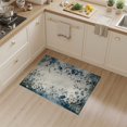 thumbnail image 2 of ODIKA 3'x5' Washable Area Rug Non-Slip, Flatweave, Easy Care Chinoiserie Vintage Lattice Distressed Retro Scroll Rig Dusty for Hallway, Laundry Room, 2 of 7