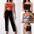 thumbnail image 4 of Honganda Camisole pour Femmes, Sans Manches Dos Nu à Bretelles pour Fête, 4 of 5