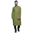 thumbnail image 2 of Atasi Kurta d'Été pour Homme Chemise Kurta Imprimée Longue Kurta Popeline de Coton Chemise Ethnique, 2 of 7