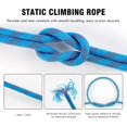 thumbnail image 5 of Arborist Rigging Rope Bull Rope, 1/2 Inch Outdoor 48 Strands Polyester Static Climbing Rope for Rappelling Tree Work Swing Rescue Safety Escape Hiking Camping Mountaineering Caving, 5 of 6