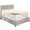 02 - Off White, variant on PETGLE Extra Deep Pocket Twin Fitted Sheet - Fits 18 to 24 Inch Mattress – Ultra Soft 1800 Microfiber, Wrinkle-Free & Breathable – Hotel Luxury Fitted Sheet Only, Beach Blue