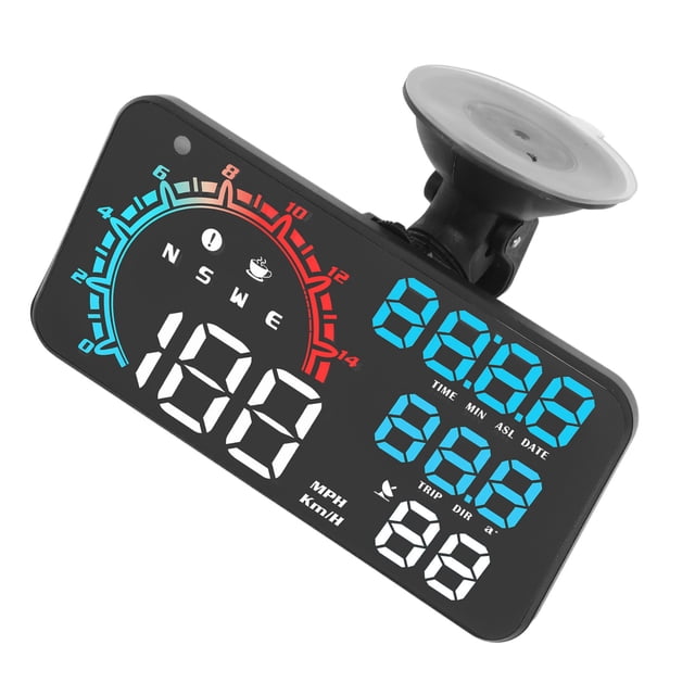 Compteur de Vitesse GPS Alarme de Vitesse Rappel de Fatigue Affichage HD Universel Voiture