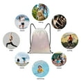 thumbnail image 7 of Japuie Glitter Light Pearl Print Drawstring Backpack,Drawstring Bags, Draw String Back Bag,Sport Gym Bag for Sports, Gym, Travel, Swimming, Beach -Small, 7 of 7