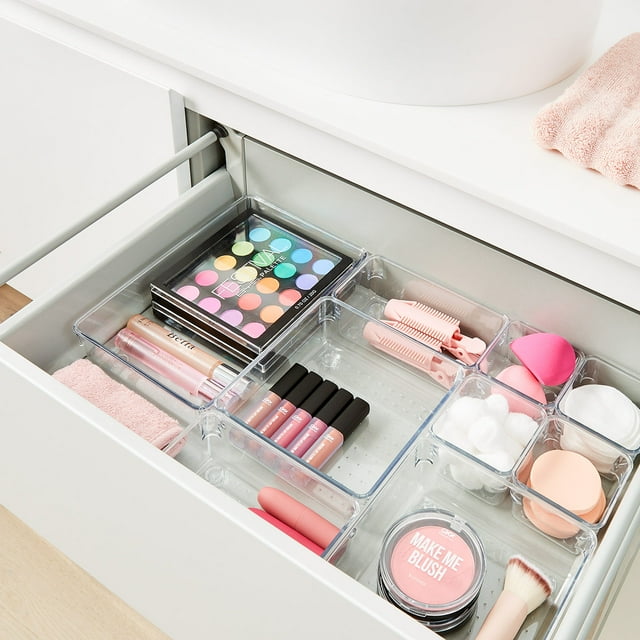 Anko Clear Drawer Insert Set, Clear