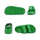 thumbnail image 2 of Sandalias cómodas de plataforma para mujer con doble hebilla, sandalias ajustables de espuma EVA, artículos esenciales para vacaciones en verano, playa, piscina, 2 of 5