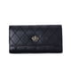 thumbnail image 4 of Cartera de mujer Cartera larga con hebilla coreana con forma de rombo y corona bordada Cartera de mujer, 4 of 5