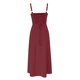 thumbnail image 5 of Vestido informal para mujer: cuello en V, espalda escotada y detalle de lazo. Versátil para primavera, verano y otoño. Combina con leggings. Cómodo para llevar a diario., 5 of 5
