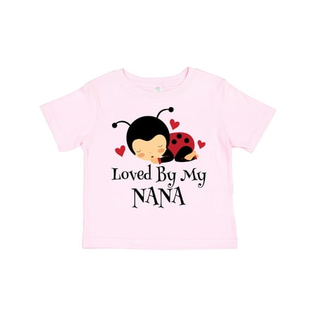 

Inktastic Loved by My Nana Grandchild Gift Toddler Boy or Toddler Girl T-Shirt