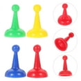 thumbnail image 2 of KAKOWELY Board Game Pieces 40pcs Small Chess Pieces Plastic Small Chess Pieces Chess Board Game Accessory0.91"X0.59"X0.59", 2 of 5