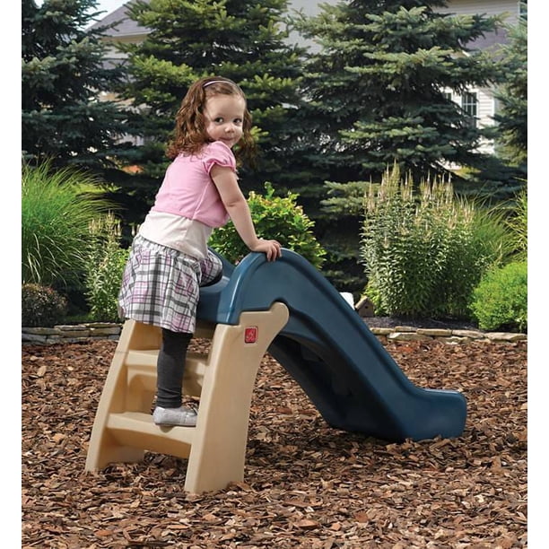 Step2 Play & Fold Jr. Indoor and Outdoor Toddler Plastic Slide