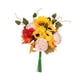 thumbnail image 5 of Ramo de flores artificiales de otoño, jardín floral otoñal, dama de honor, cocina, chimenea Estilo C, 5 of 9