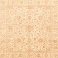 thumbnail image 1 of Ahgly Company Machine Washable Indoor Square Abstract Sun Yellow Area Rugs, 3' Square, 1 of 7