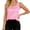 Pink, variant on Satin Tank Tops for Women Lightweight Dressy Casual V Neck Plain Sleeveless Shirt Summer Outfits