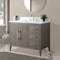 thumbnail image 3 of Vanity Art 42" Single Sink Bathroom Vanity Cabinet with Ceramic Countertop, 3 of 12