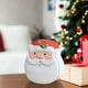 thumbnail image 4 of Caja para guardar bocadillos navideños | Lata de hierro con diseño de Papá Noel | Contenedor para galletas y dulces navideños | Decoración y regalo festivo para la cocina | 18 x 15 x 6 cm, 4 of 5