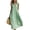 Light Green, variant on Summer Dresses for Women Gingham Plaid Collared Sleeveless Button Down Loose Casual Maxi Dresses with Pockets Red S