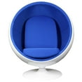thumbnail image 4 of Modway Eero Aarnio Style Ball Chair in Blue, 4 of 5