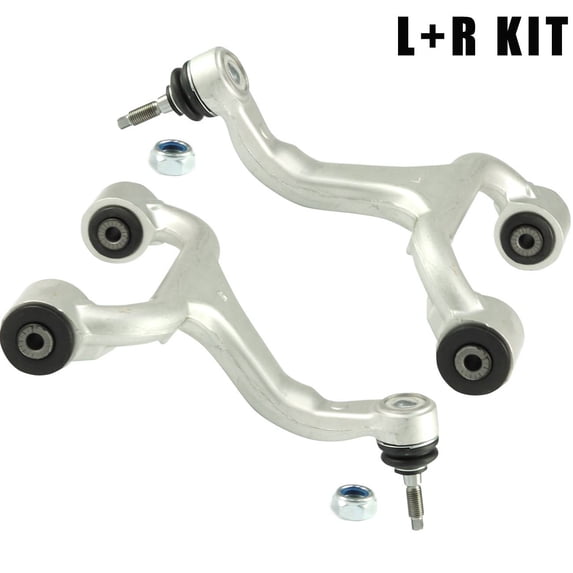 Bapmic Front Upper Left 1633330001 + 1633330101 Right Control Arm for Mercedes Benz ML320 ML350 ML430 ML500 ML55 AMG
