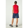 thumbnail image 4 of DEVOPS 2 Pack Boys Cool Dri Workout Tank Top Sleeveless (Medium, Red), 4 of 5
