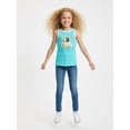 thumbnail image 5 of Moana, Girls' Ringer Graphic Tank Top, Sunkissed, Sizes 4-16, 5 of 7