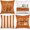 Orange, variante sur Housses de Coussin Décoratives Automne 20x20 Lot de 4 Hello Pumpkin Rayures Orange Automne Extérieur Coussins Décoratifs pour Canapé Sofa