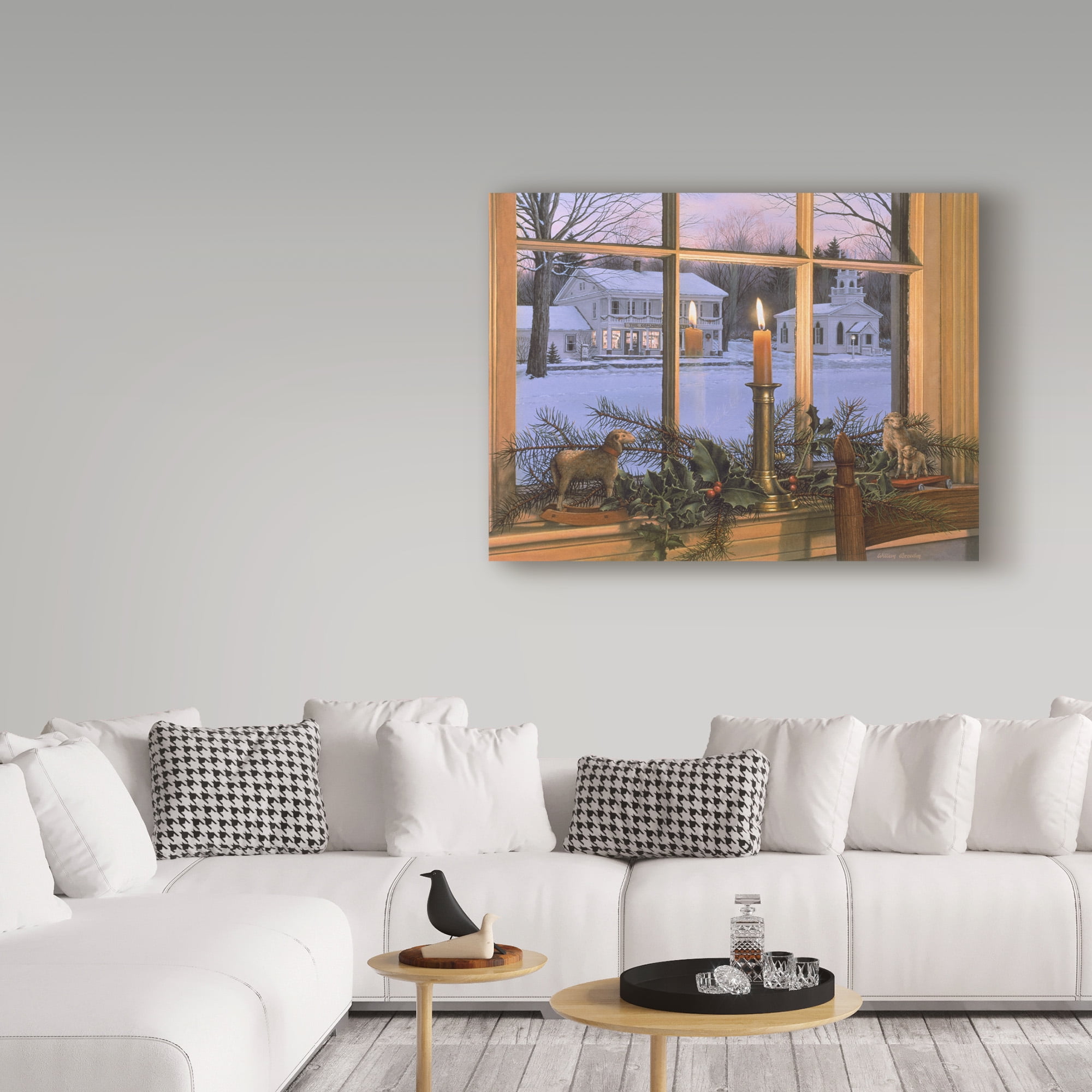 Trademark Fine Art 'Season Of Peace' Canvas Art by William Breedon