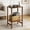 Brown, variant on LELELINKY 2-Tier Side Table, Tall Nightstand for Adult Living Room, Bedroom, Office, Brown