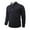 Black, variant on Men's Quarter Zip Up Sweater Cable Knit Pullovers Soft Turtleneck Business Casual Work Long Sleeve Pullover Sweater Tops Navy M