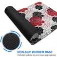 thumbnail image 6 of Long Mouse Pads for Desk,Pioneer Flower Floral Print Pattern Desk Mats on Top Of Desks, Desk Mouse Pad Extra Large with 3mm Non-Slip Base and Stitched Edge for Gaming,Office,Work,Home 47.3"x23.6", 6 of 6