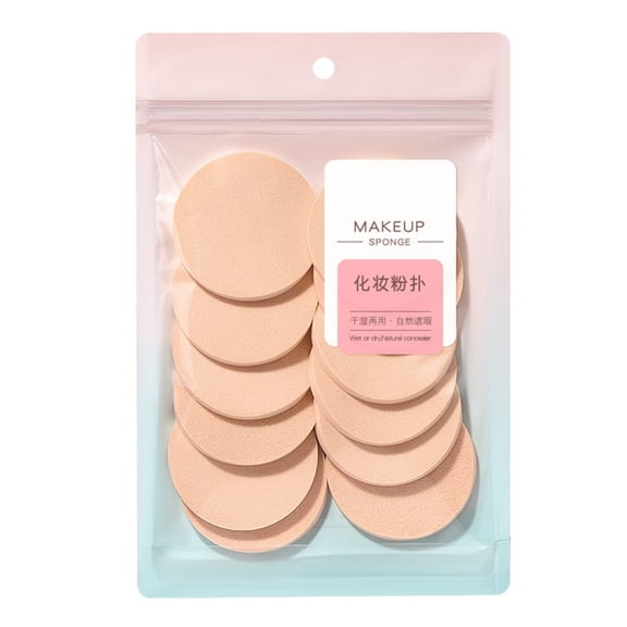 Professional Makeup Sponge Set 12Pcs Gentle Face Puff For Coverage And Cleansing Portable Beauty Sponges