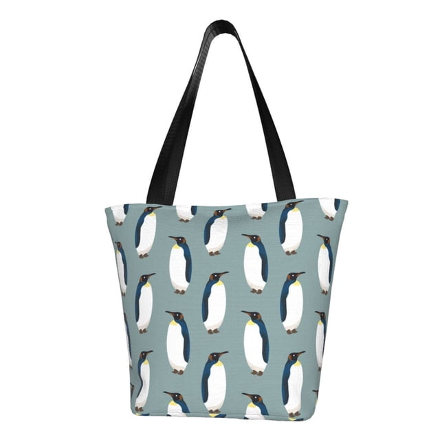 Balery Penguin Bolsa de Hombro con Diseño, Bolsa Grande y Duradera, Bolsa Versátil para Compras