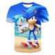 thumbnail image 3 of Nueva camiseta de dibujos animados de Sonic de Japón, camiseta para niños, camiseta de verano de Dragon Ball Sonic, linda camiseta de dibujos animados para niños, camiseta de manga corta, 3 of 5