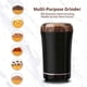 thumbnail image 2 of Molinillo de café eléctrico, con cuchillas de acero inoxidable y cepillo de limpieza, molinillo para semillas de lino, nueces, pimienta, especias, granos de café y más TUNC Sencillez, 2 of 5