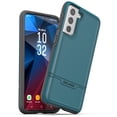 thumbnail image 5 of Encased Rebel Series for Samsung Galaxy S21 FE Case, Protective Military Grade Full Body Rugged Cover - Blue, 5 of 6