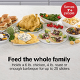 thumbnail image 4 of Hamilton Beach Double Dish Slow Cooker with 6qt Crock and Dual 2.5qt Nonstick Insert, 4 of 8