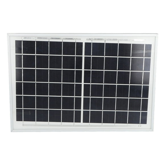 Solar Panel, Strong Applicability Efficient Dustproof Lightweight Easy Carrying 6V 10W Solar Panel Charger For Off Grid Lighting Applications