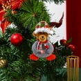 thumbnail image 4 of Mecorevxz Christmas Fabric Hanging Ornaments,Christmas Cute Doll Small Pendant Christmas Tree Hanging Decorations,Car Hanging Decoration(D), 4 of 7