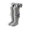 thumbnail image 2 of Wancir Thick Baby Girls Tights Toddlers Seamless Knit Cotton Leggings Bowknot Stockings Infants, 2 of 9