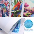 thumbnail image 4 of 5D DIY Diamond Painting by Numbers Kit Full Round Drill Beads Crystal Rhinestone Picture Delivers Craft Wall Sticker Decor Hut Lighthouse 30 x 40 cm, 4 of 6