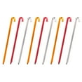thumbnail image 1 of Miangastore High Strength Camping Pegs Aluminium Alloy 9Pcs 7.1X0.2X0.2In, 1 of 8