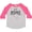 Heather and Hot Pink, variant on Inktastic It's Home State of Nevada Outline Distressed Text Boys or Girls Toddler T-Shirt