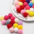 thumbnail image 3 of Pompones suaves de 8, 10, 15, 20, 25 y 30 mm, bolas de pompones de piel esponjosa, pompones para decoración de bodas, juguetes para niños hechos a mano, suministros para manualidades de costura, 3 of 5