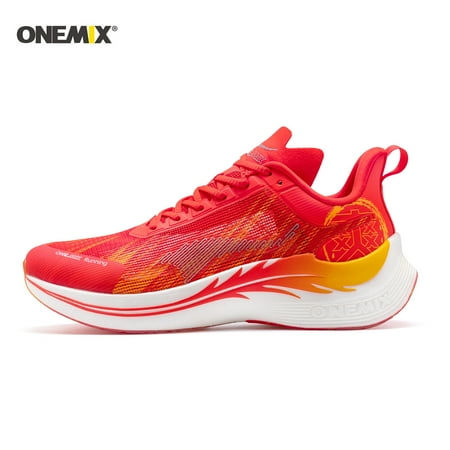 

ONEMIX Men s Running Shoes Comfortable Breathable Fitness Sneaker Outdoor Shock-absorption Training Shoes