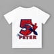 thumbnail image 2 of Camiseta de algodón para niños Cumpleaños Numble Niña Niño Niño 2 3 4 5 6 7 8 9 Años Marvel Spiderman Verano 2024 Camiseta de manga corta blanca para bebé, 2 of 5