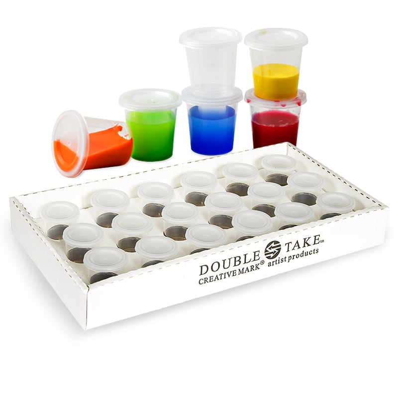 Creative Mark Double Take Mixing Cup Set of 18 1 oz. Refill Cups For Special Paint Mixtures