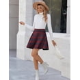 thumbnail image 4 of Zeagoo Skirt for Women Pleated Skirts for Women Going Out Fashion Mini Skirt Casual Short Skirts, 4 of 6