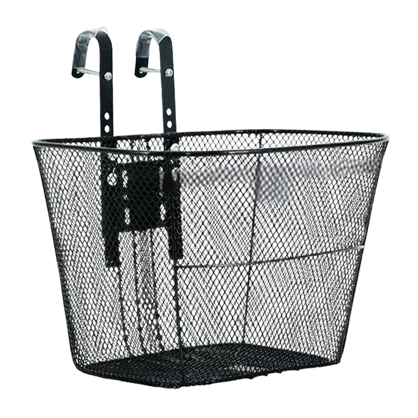 harayaa Front Bike Basket Electric Bike Basket Strong Load Bearing Easy Assembly Elegant